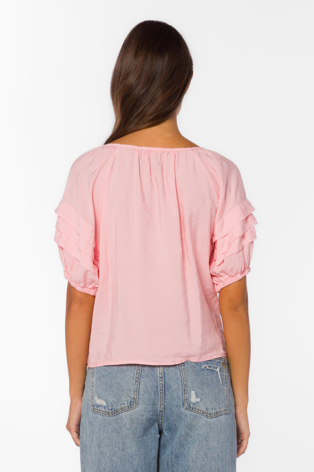 Tashia Coral Top - Tops - Velvet Heart Clothing
