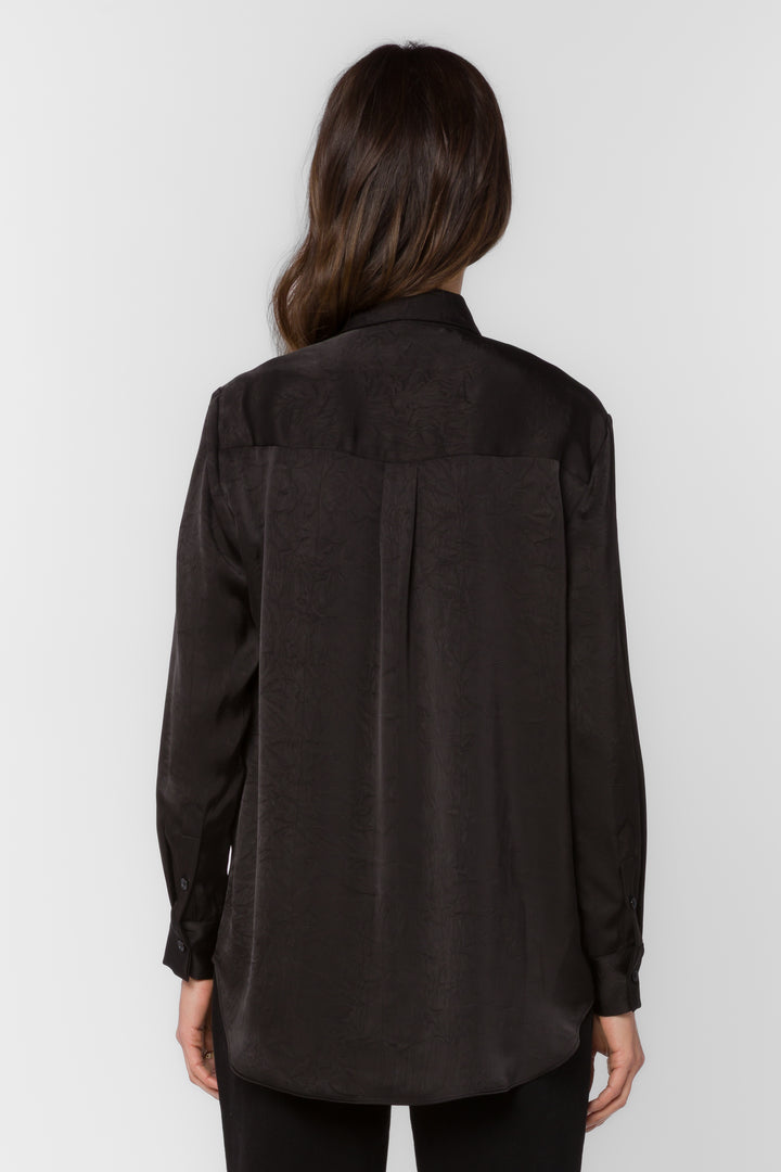 Tesla Black Shirt - Tops - Velvet Heart Clothing