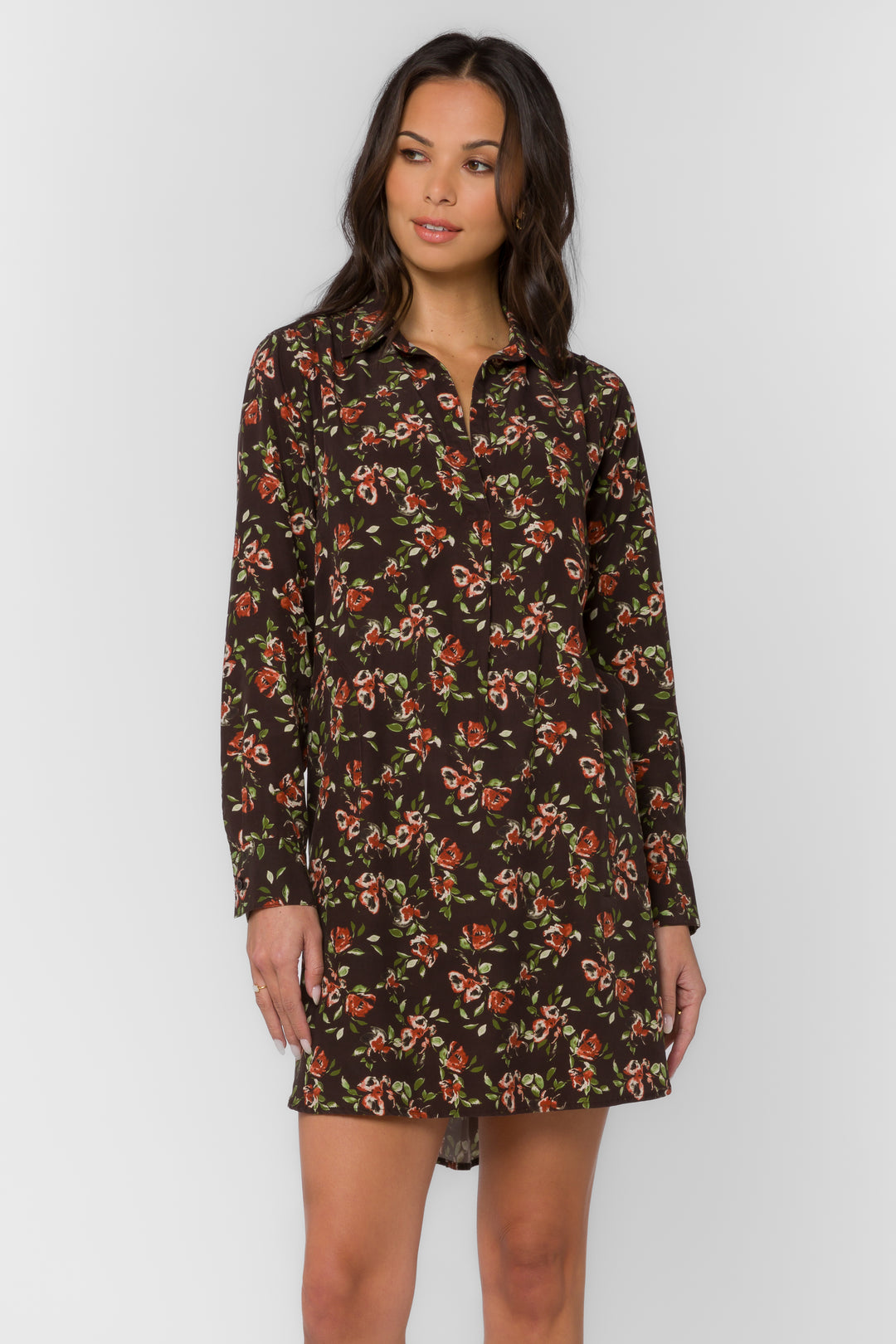 Tessa Watercolor Blossom Dress - Dresses - Velvet Heart Clothing