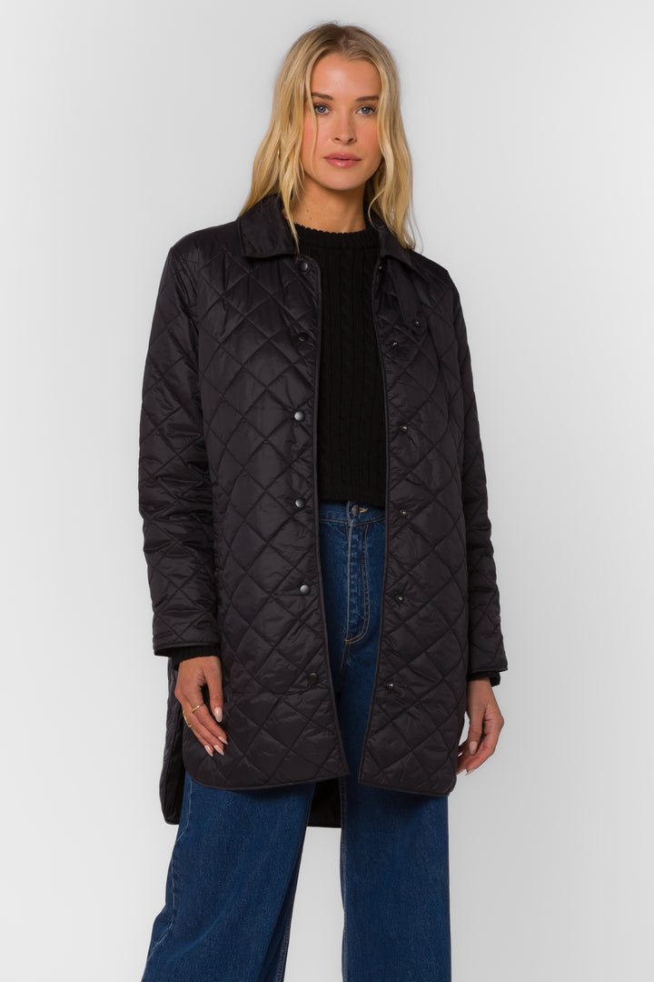 Theodore Black Jacket - Jackets & Outerwear - Velvet Heart Clothing