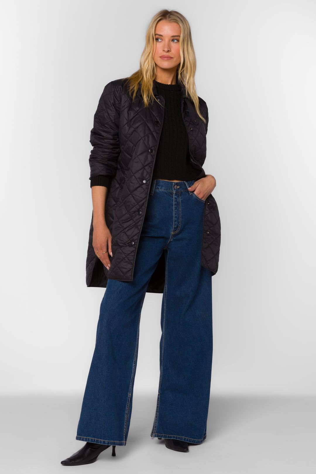 Theodore Black Jacket - Jackets & Outerwear - Velvet Heart Clothing