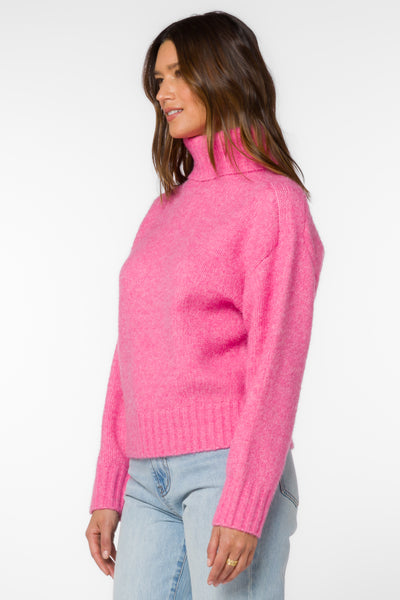 Tillie Pink Sweater - Sweaters - Velvet Heart Clothing