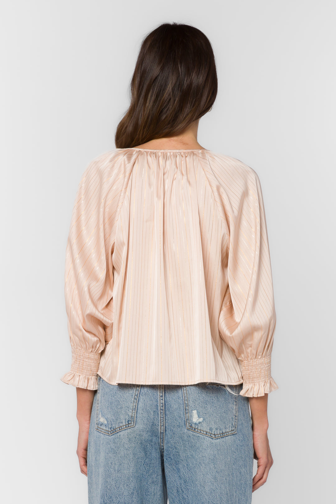 Tina Natural Top - Tops - Velvet Heart Clothing