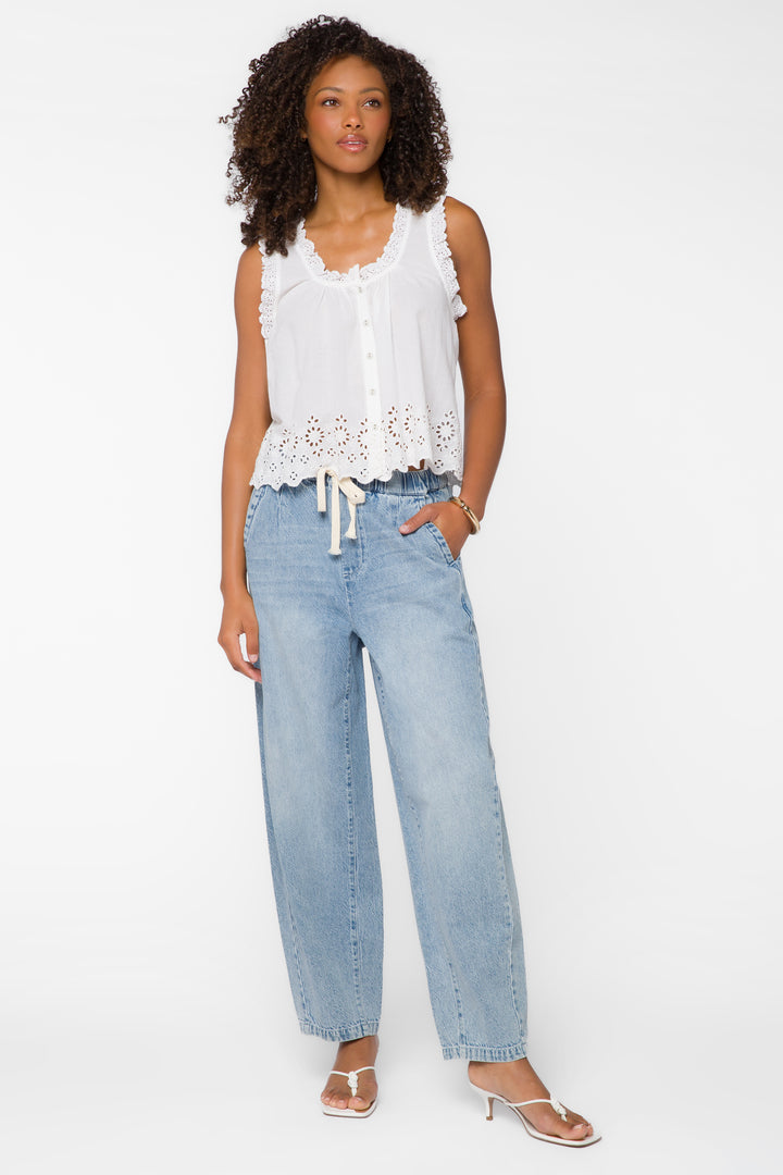 Toni Blue Pants - Bottoms - Velvet Heart Clothing