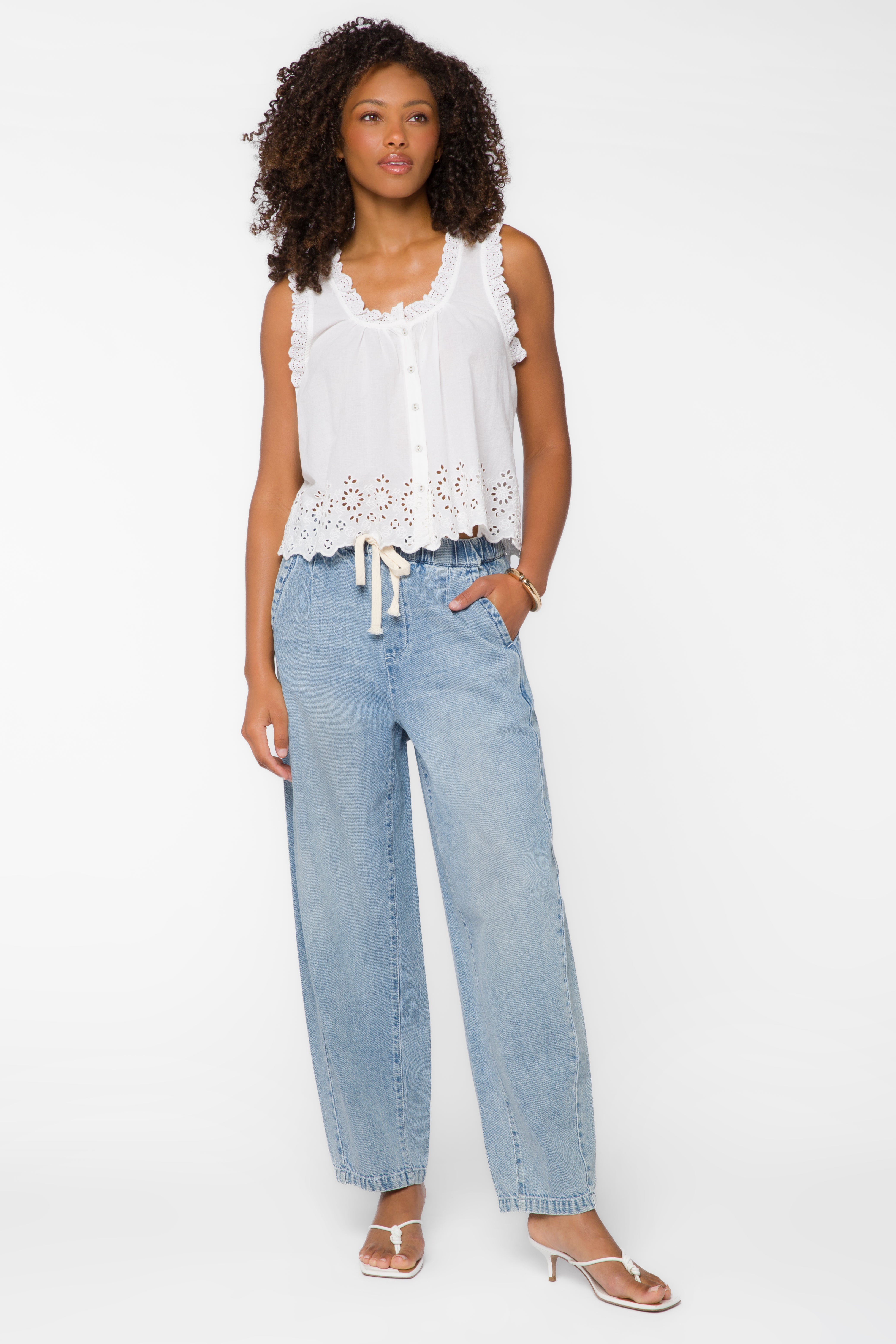 Toni Blue Pants