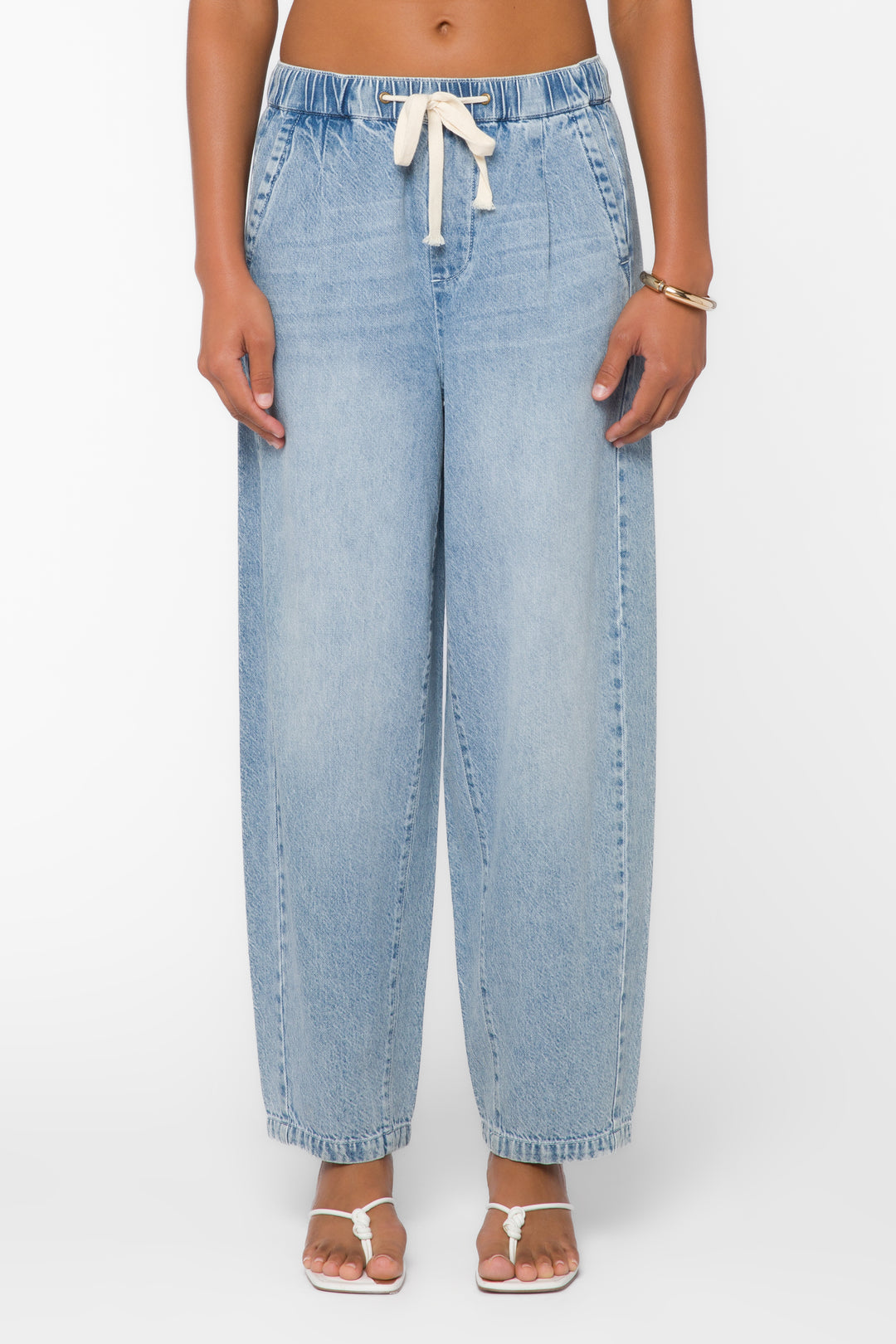 Toni Blue Pants - Bottoms - Velvet Heart Clothing