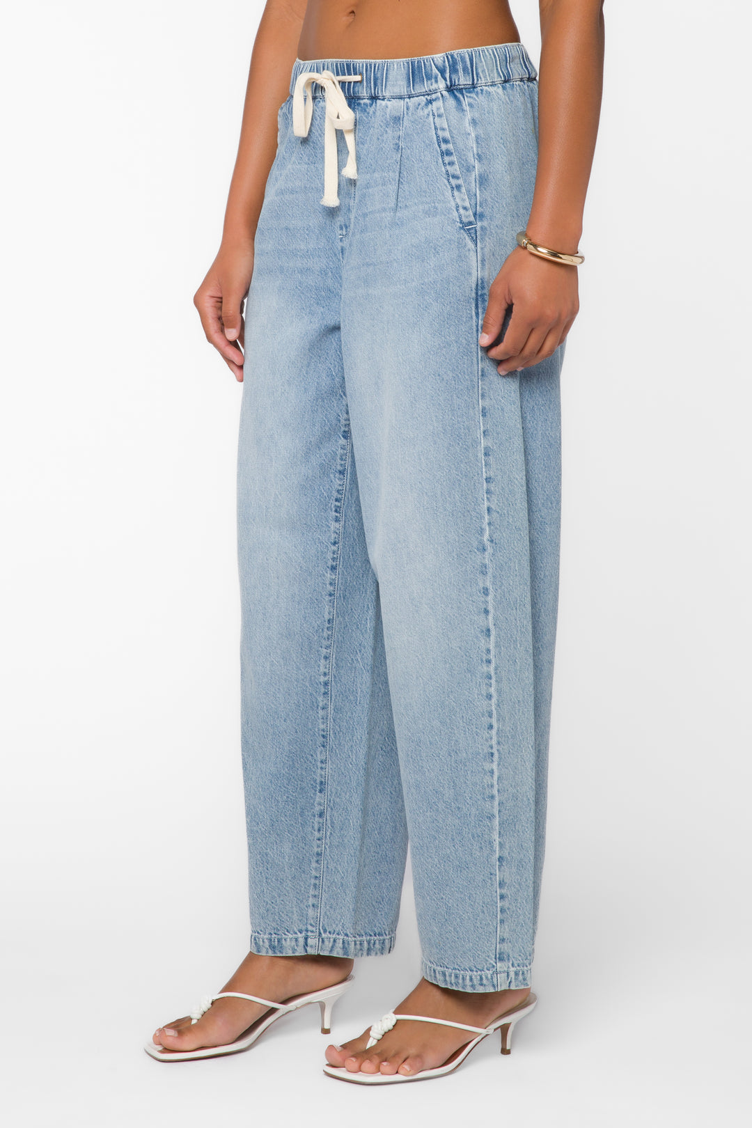 Toni Blue Pants - Bottoms - Velvet Heart Clothing