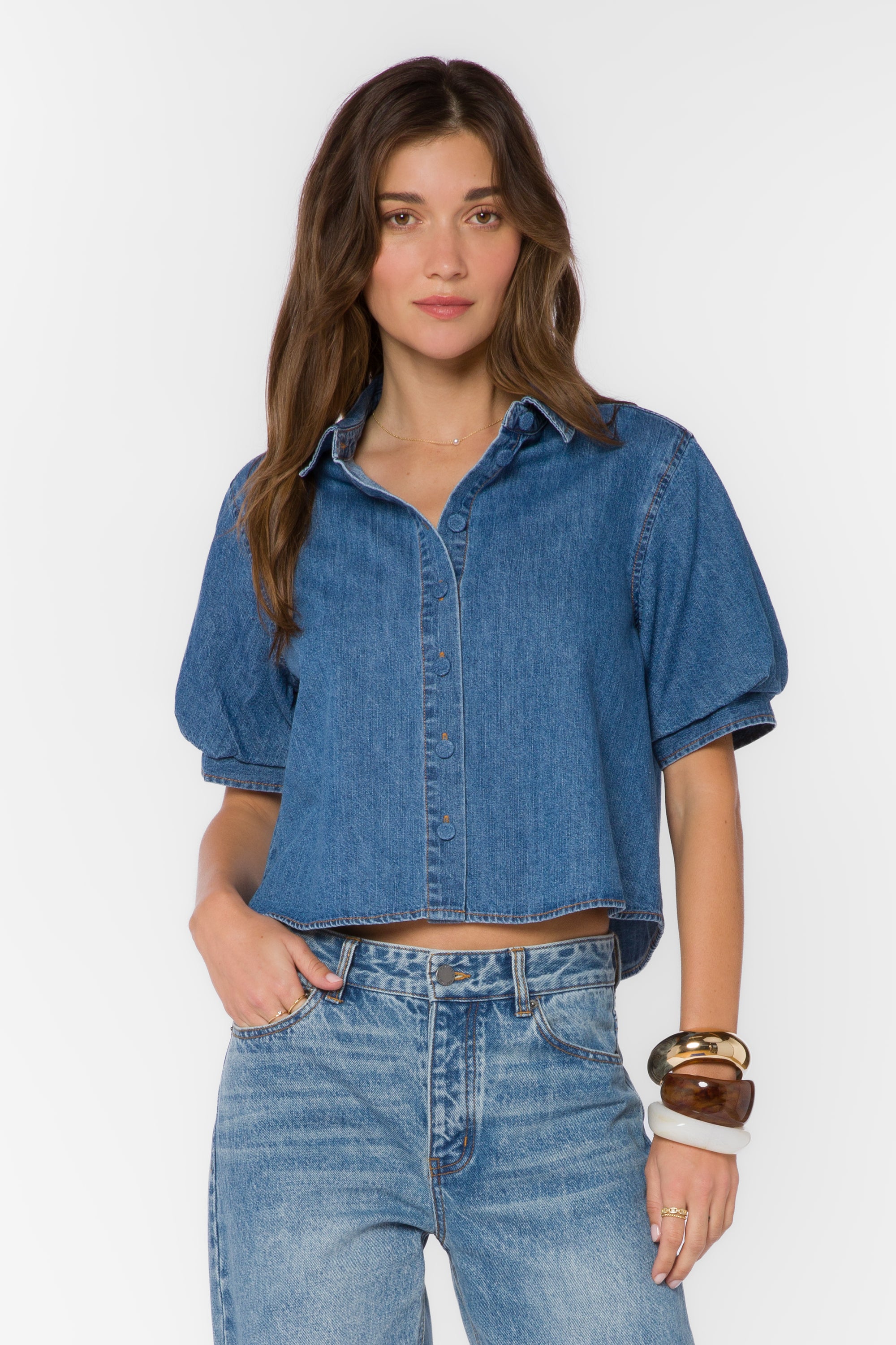 Valerie Denim Shirt