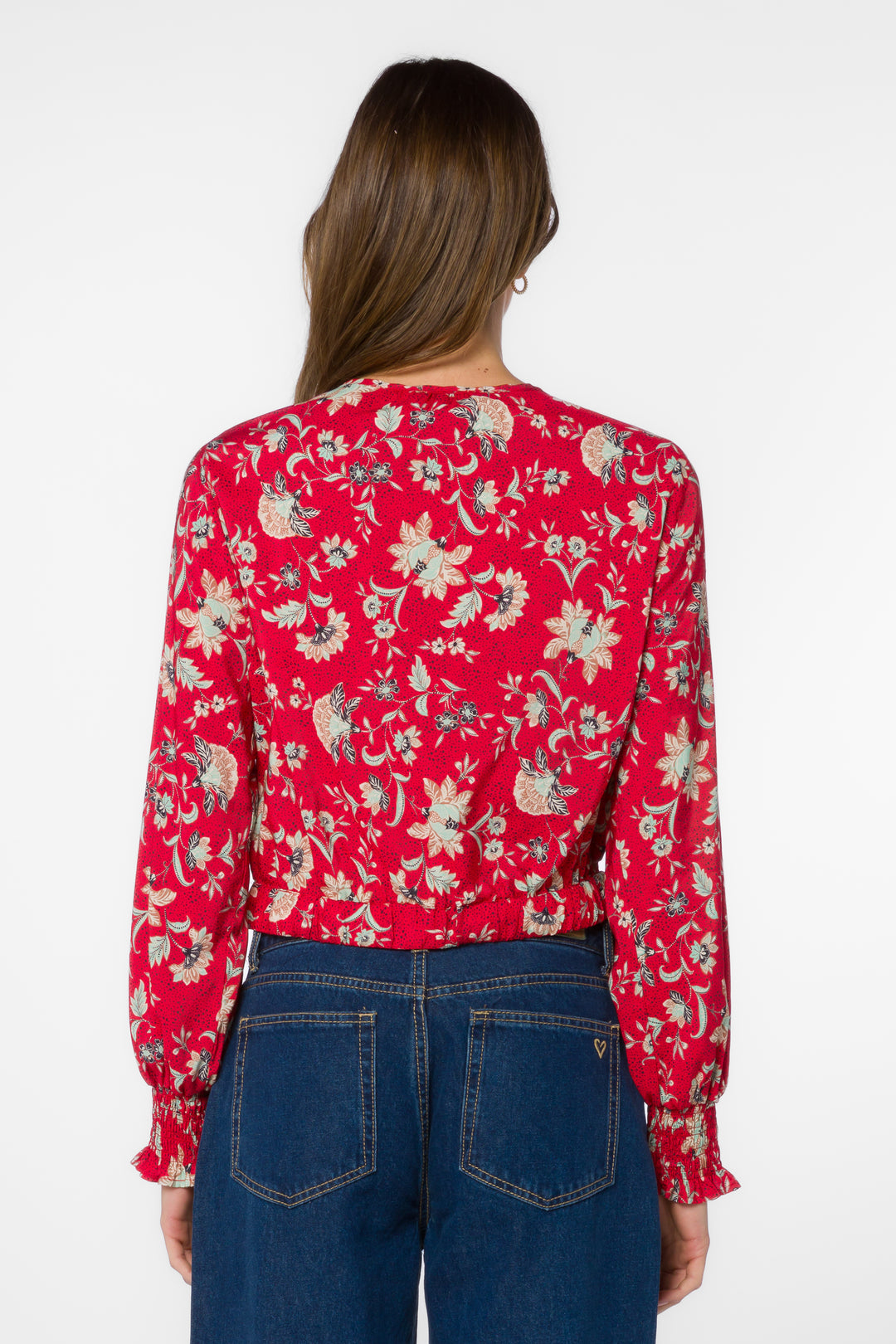 Vana Jacobean Floral Blouse