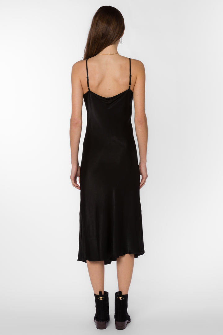 Vanessa Black Dress - Dresses - Velvet Heart Clothing