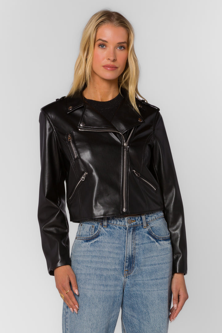 Vermont Black Jacket - Jackets & Outerwear - Velvet Heart Clothing