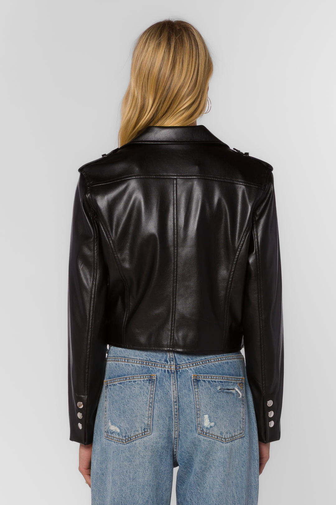 Vermont Black Jacket - Jackets & Outerwear - Velvet Heart Clothing