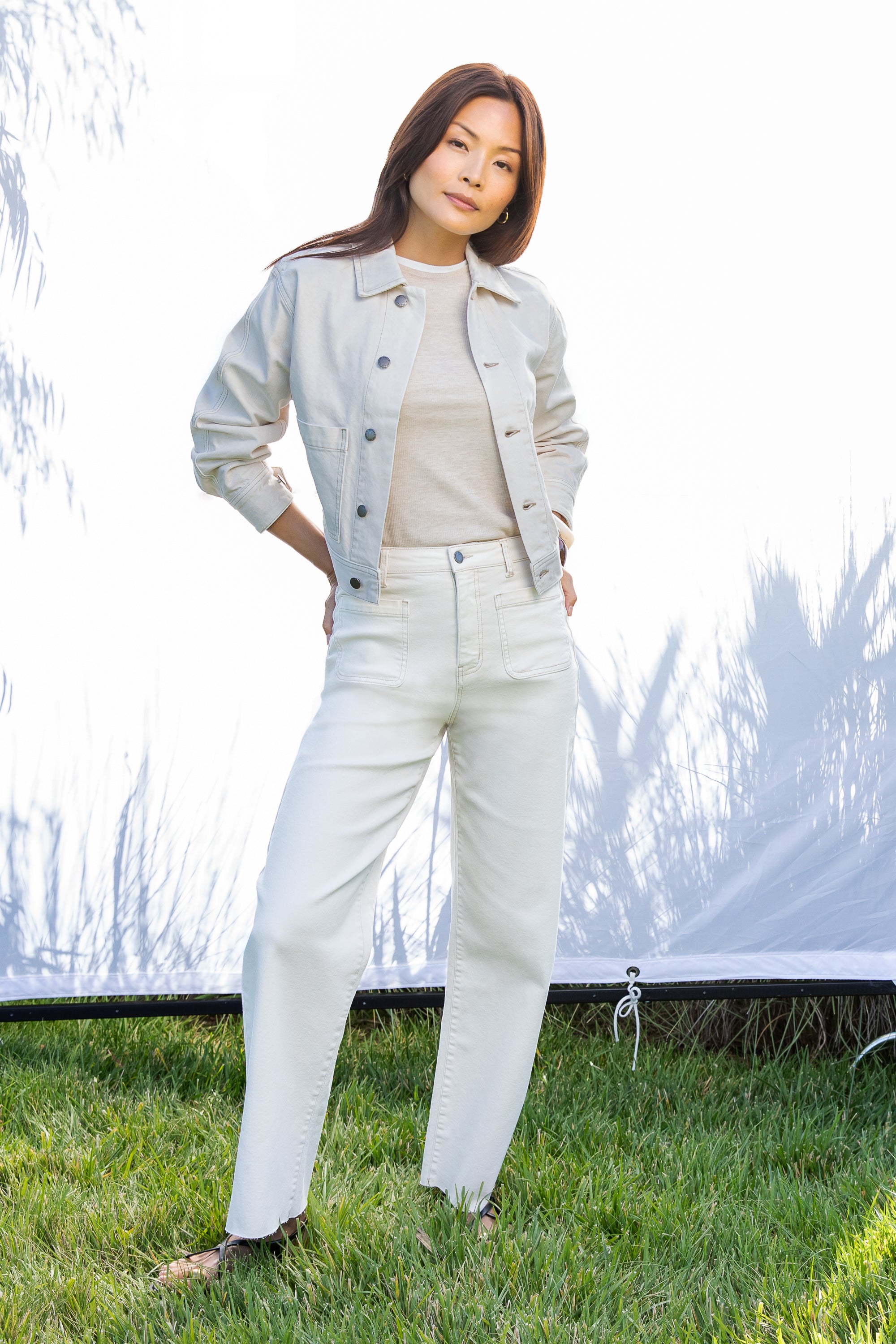 Kera Ecru Jeans – Velvet Heart Clothing