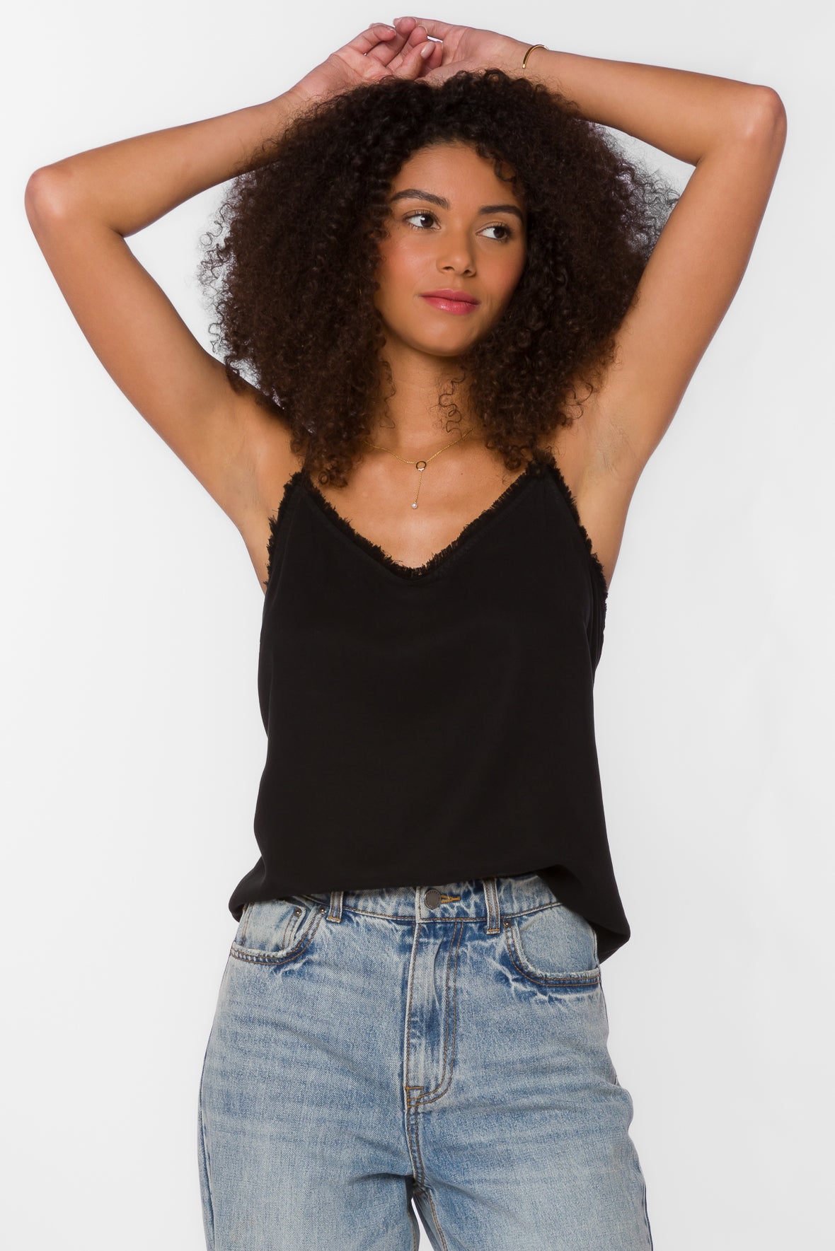 Victory Black Cami - Tops - Velvet Heart Clothing