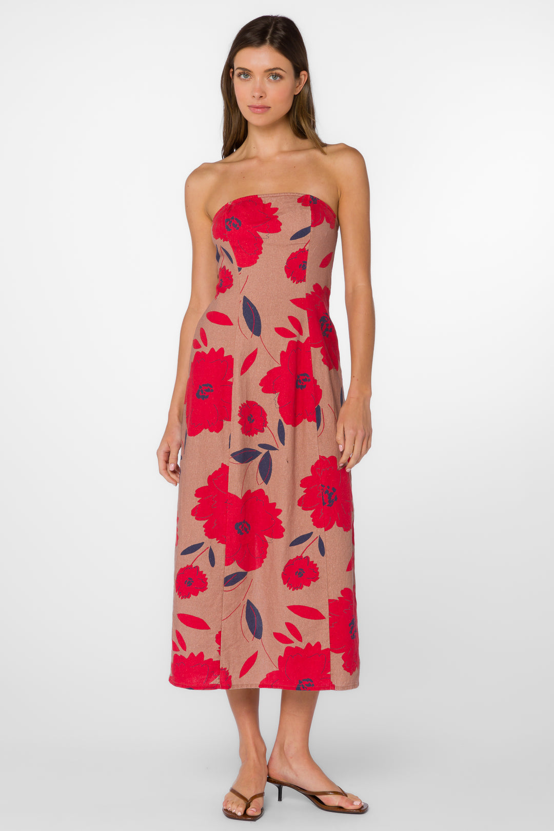 Vivienne Desert Floral Dress