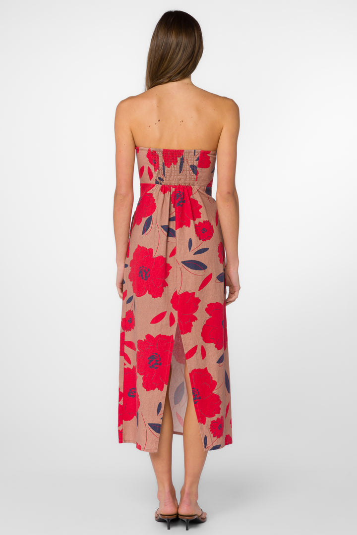 Vivienne Desert Floral Dress
