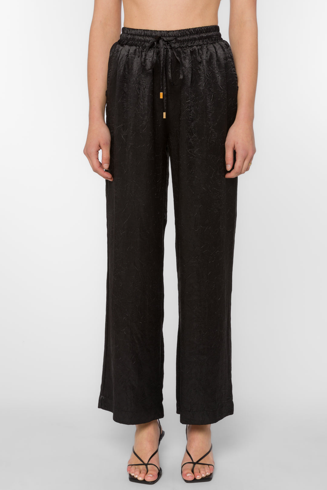 Wendy Black Pants - Bottoms - Velvet Heart Clothing