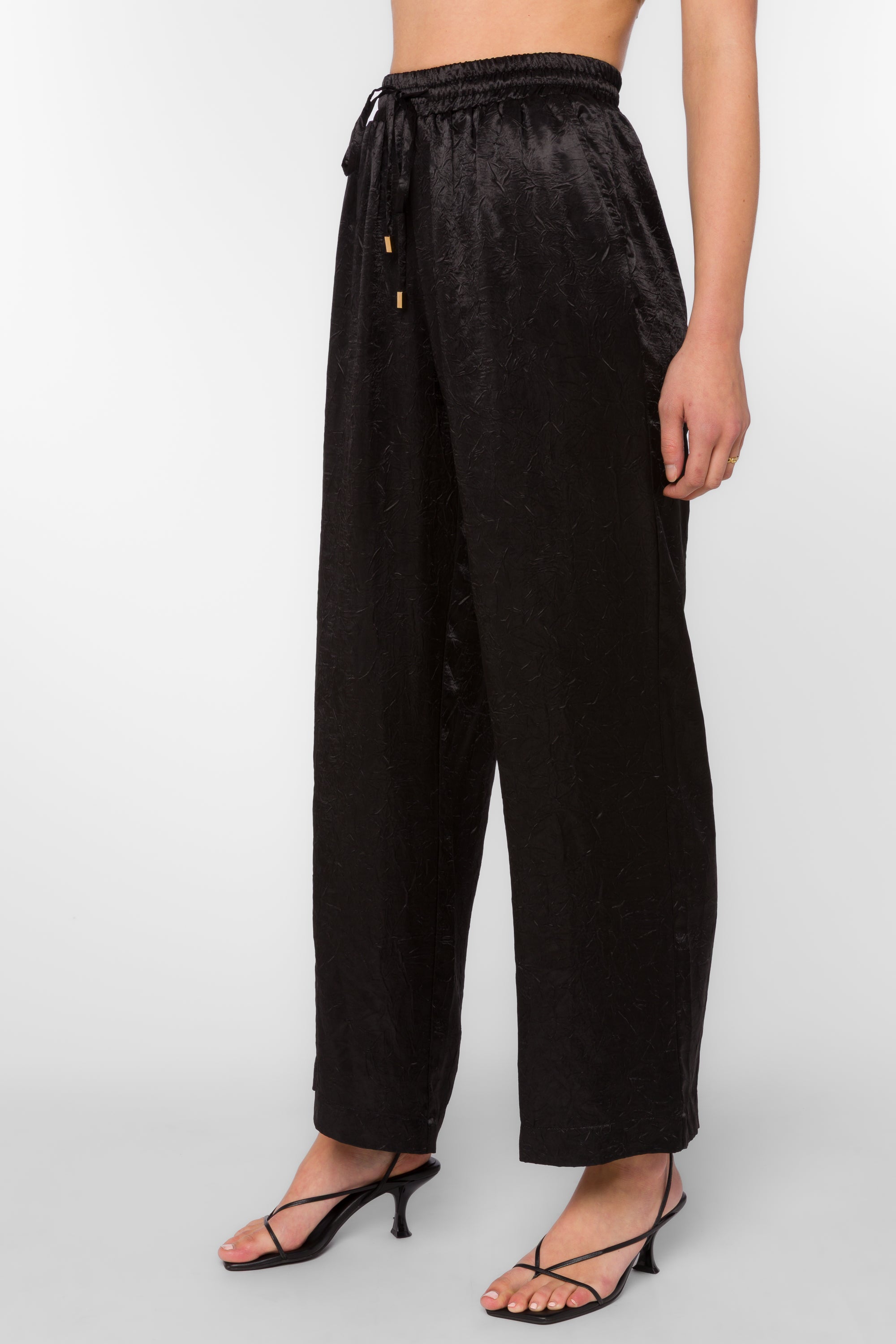 Wendy Black Pants - Bottoms - Velvet Heart Clothing