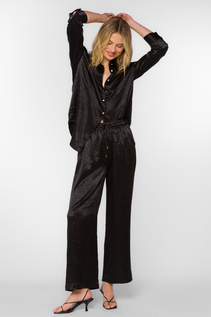 Wendy Black Pants - Bottoms - Velvet Heart Clothing