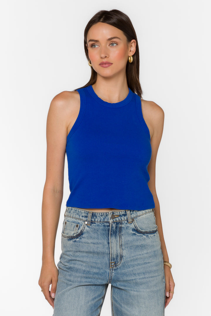 Weston Dazzling Blue Top - Tops - Velvet Heart Clothing