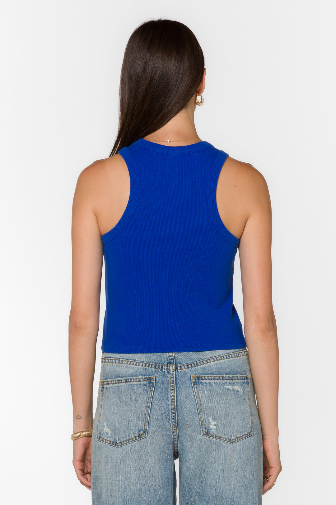 Weston Dazzling Blue Top - Tops - Velvet Heart Clothing