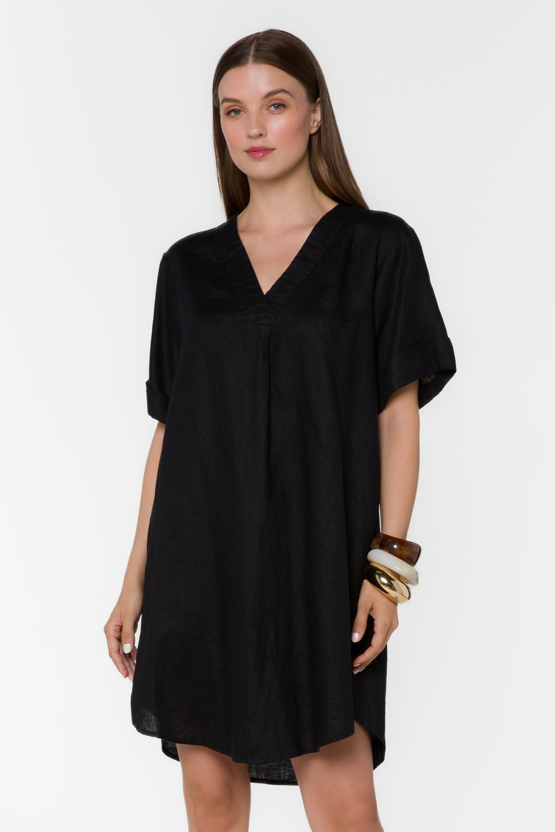 Wilda Black Dress - Dresses - Velvet Heart Clothing