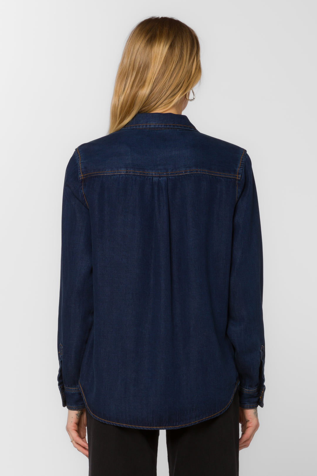 William Raw Blue Shirt - Tops - Velvet Heart Clothing