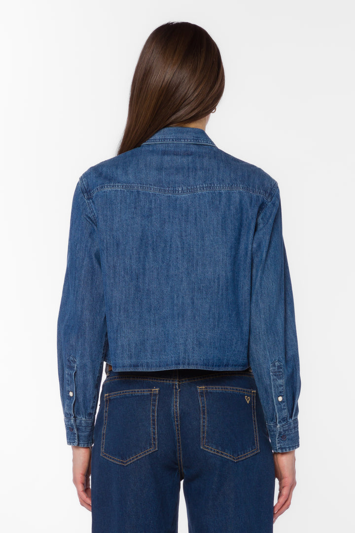 Wilson Calva Shirt - Tops - Velvet Heart Clothing