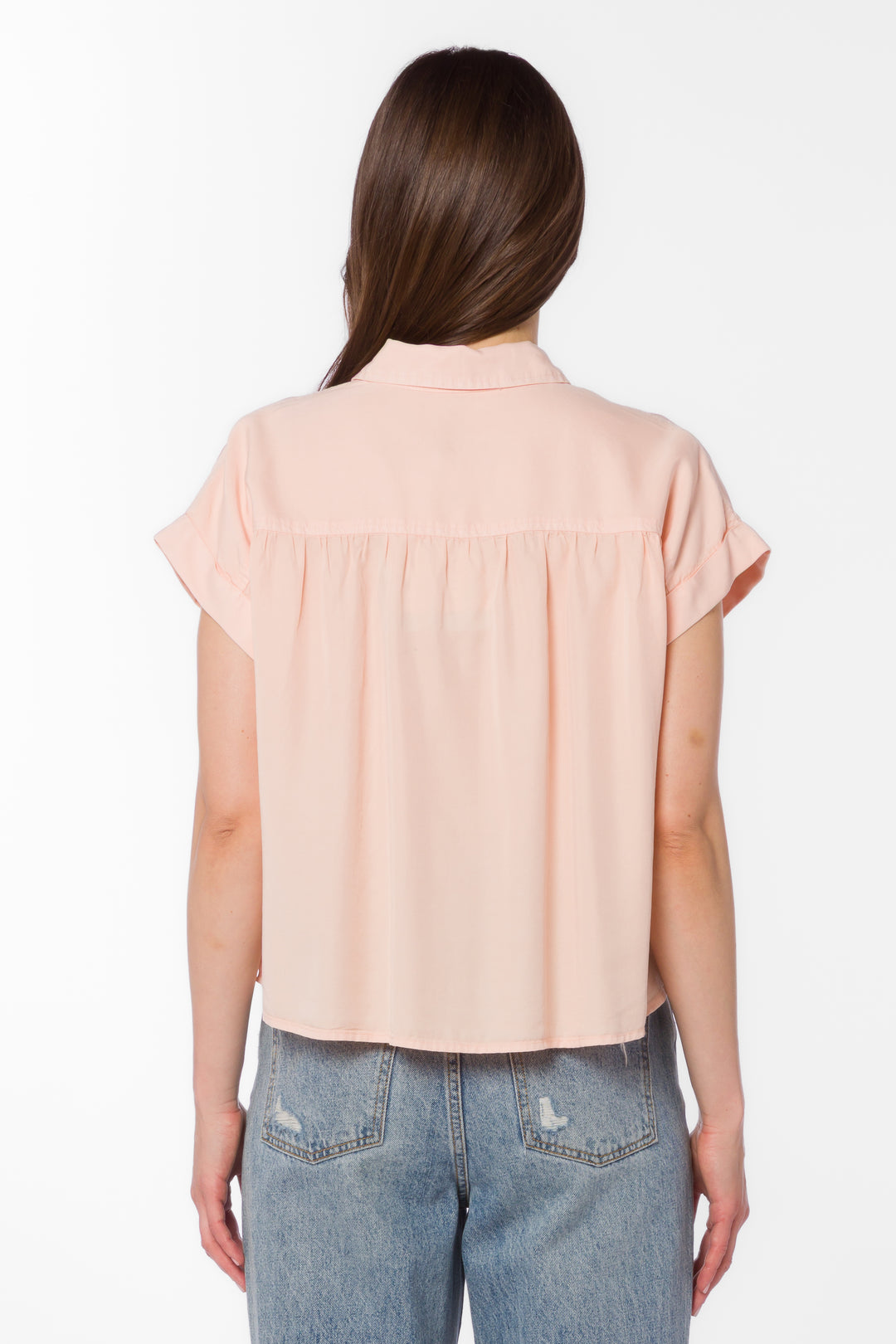 Xander Pink Sand Shirt - Tops - Velvet Heart Clothing