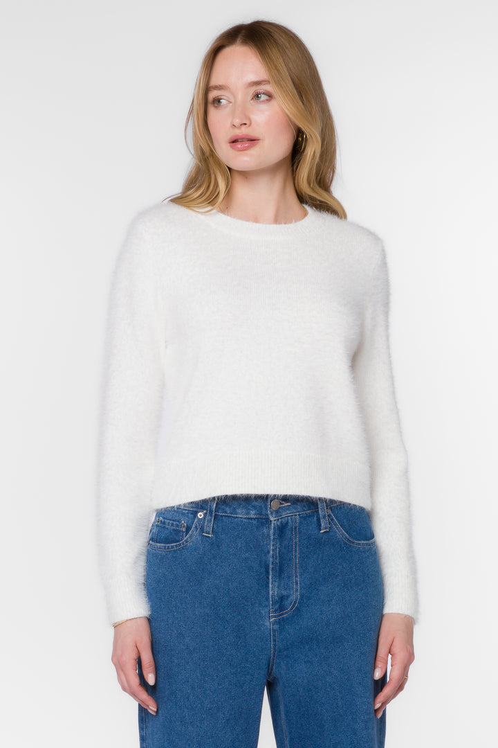 Zosia Ecru Sweater - Sweaters - Velvet Heart Clothing