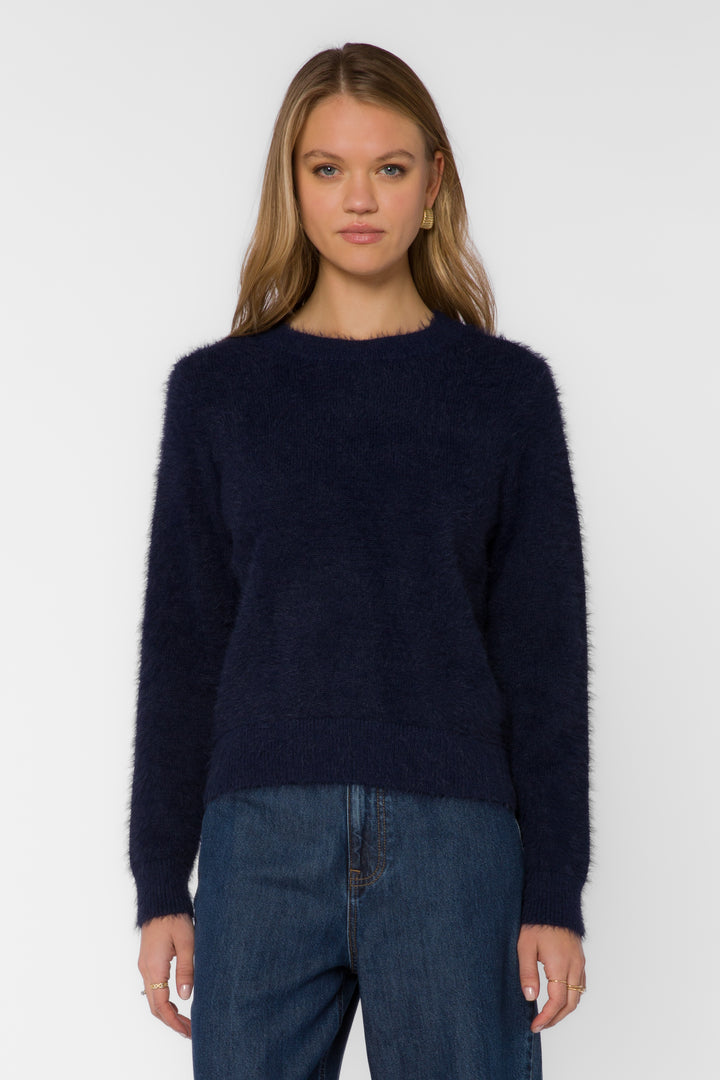 Zosia Navy Sweater
