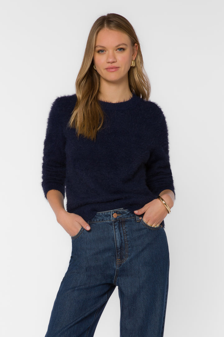 Zosia Navy Sweater