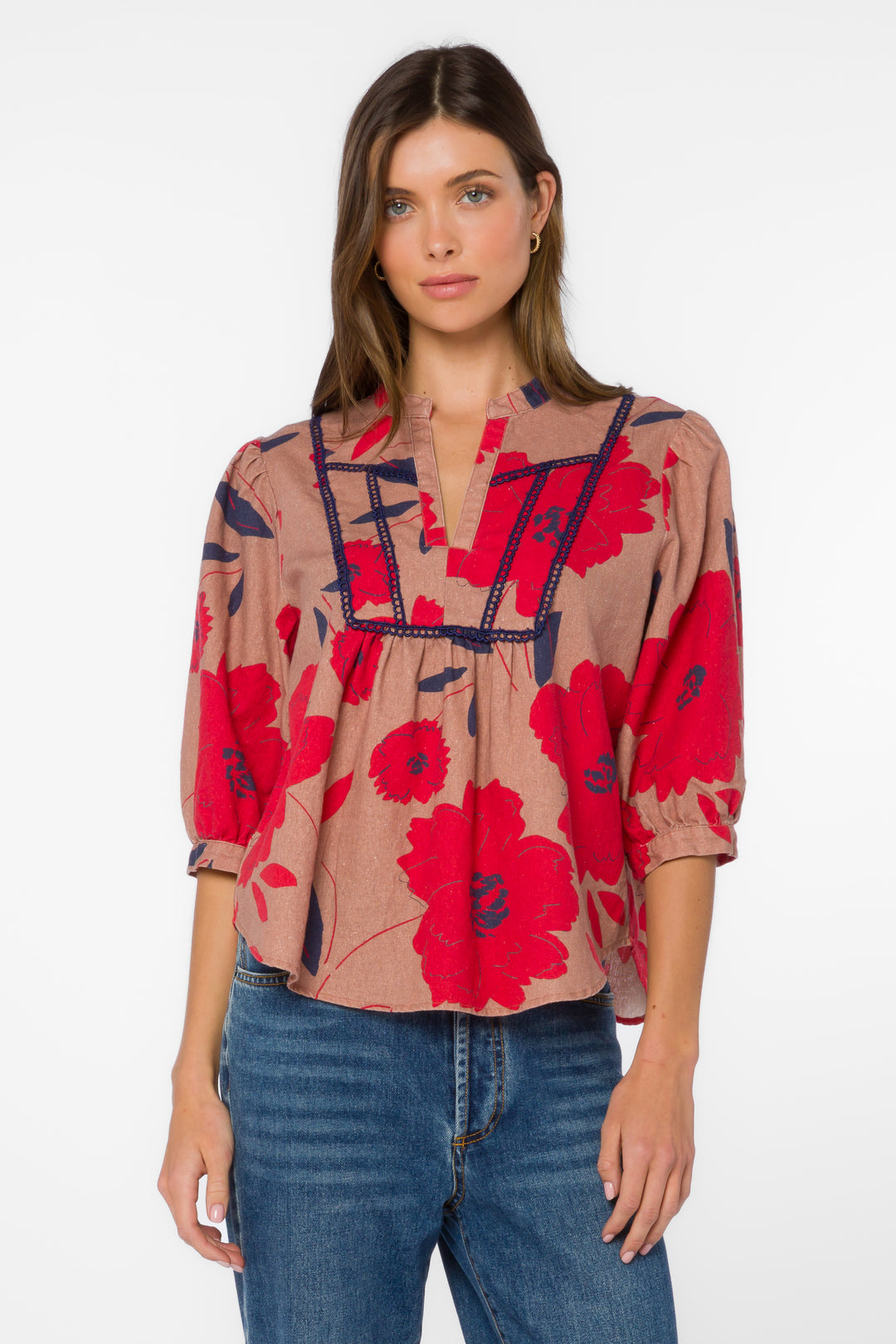 Zyler Floral Top