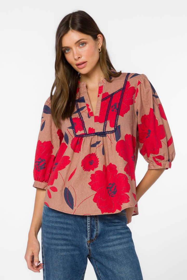 Zyler Floral Top