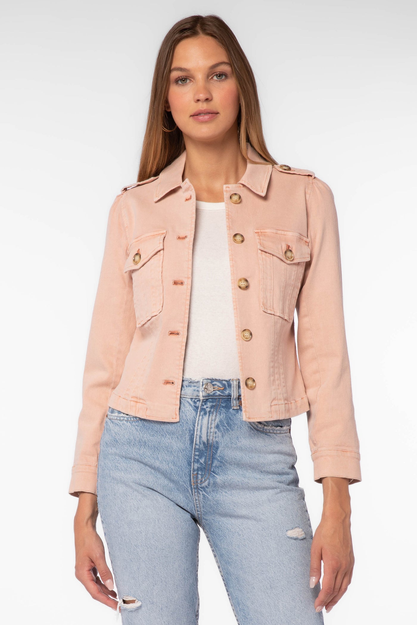 Collin Pink Jacket - Jackets & Outerwear - Velvet Heart Clothing