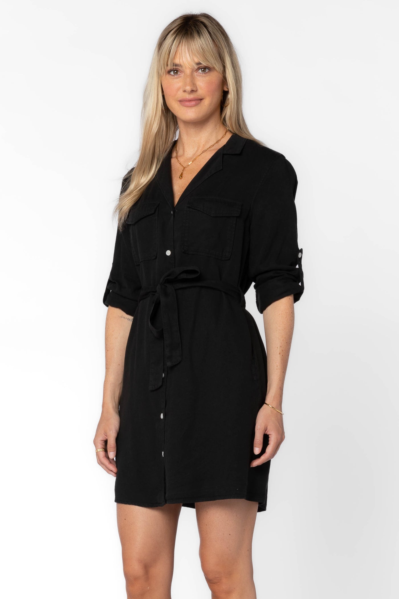 Dalisa Black Dress - Dresses - Velvet Heart Clothing