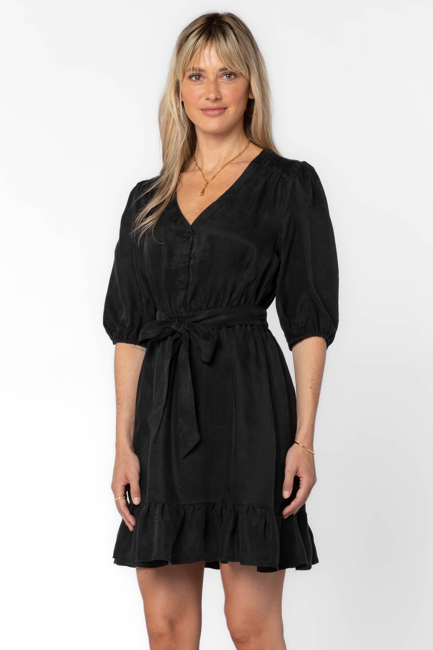 Darcie Black Dress - Dresses - Velvet Heart Clothing