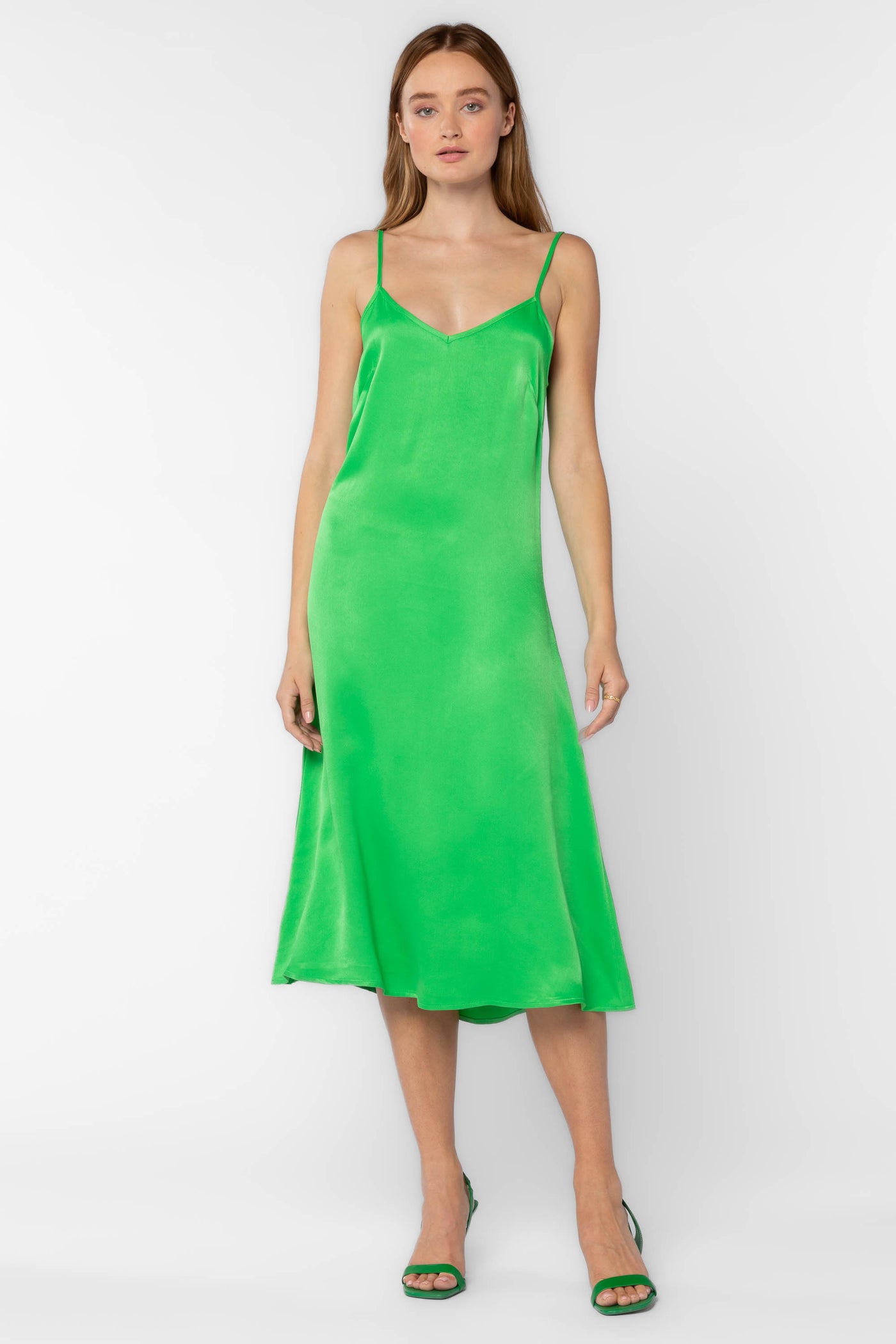 Dreya Green Dress - Dresses - Velvet Heart Clothing