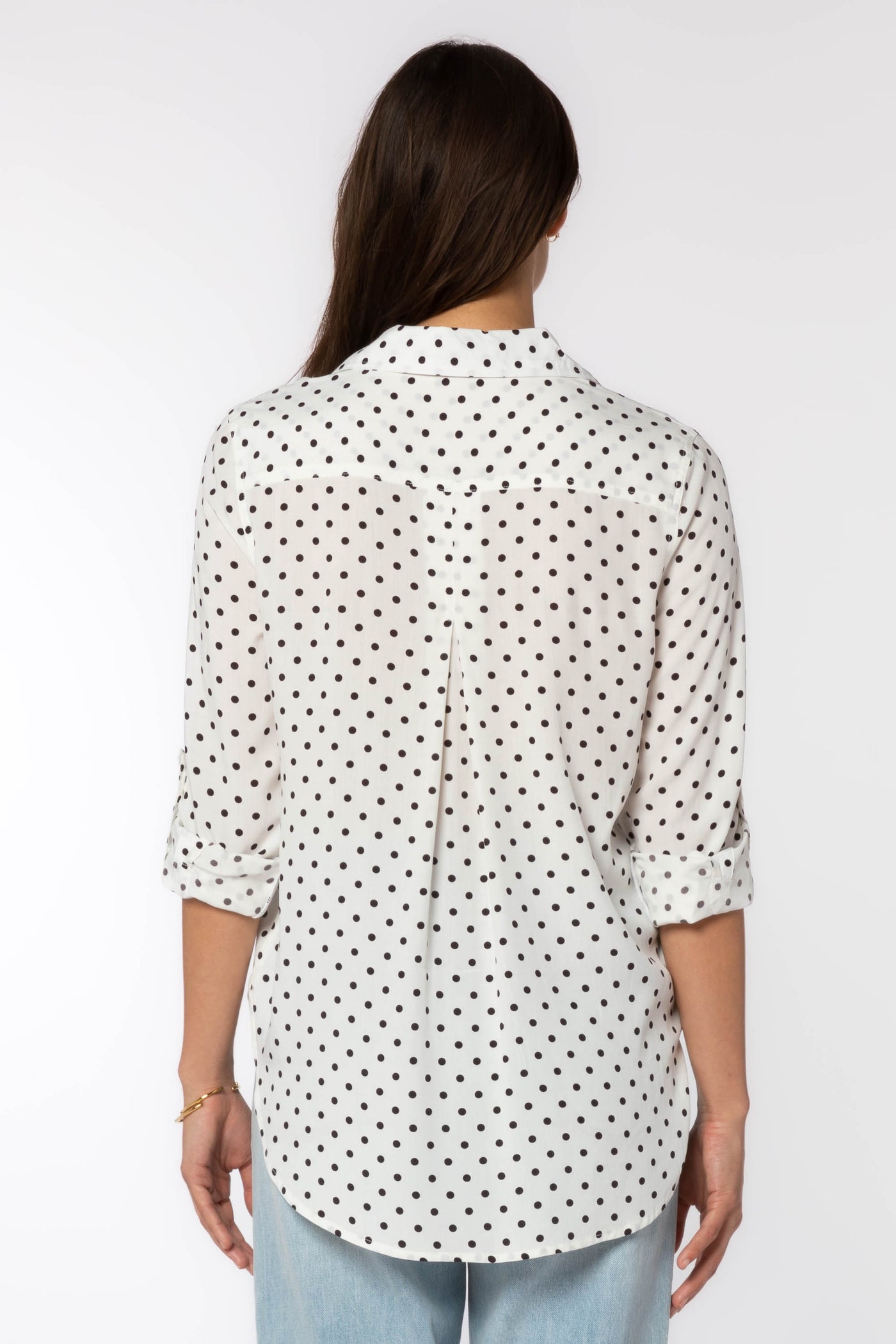Women's Polka Dot Shirts & Tops, Clothing