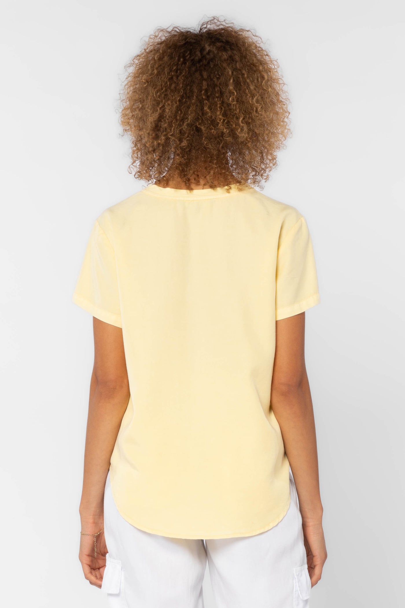 Lanelle Yellow Shirt - Tops - Velvet Heart Clothing