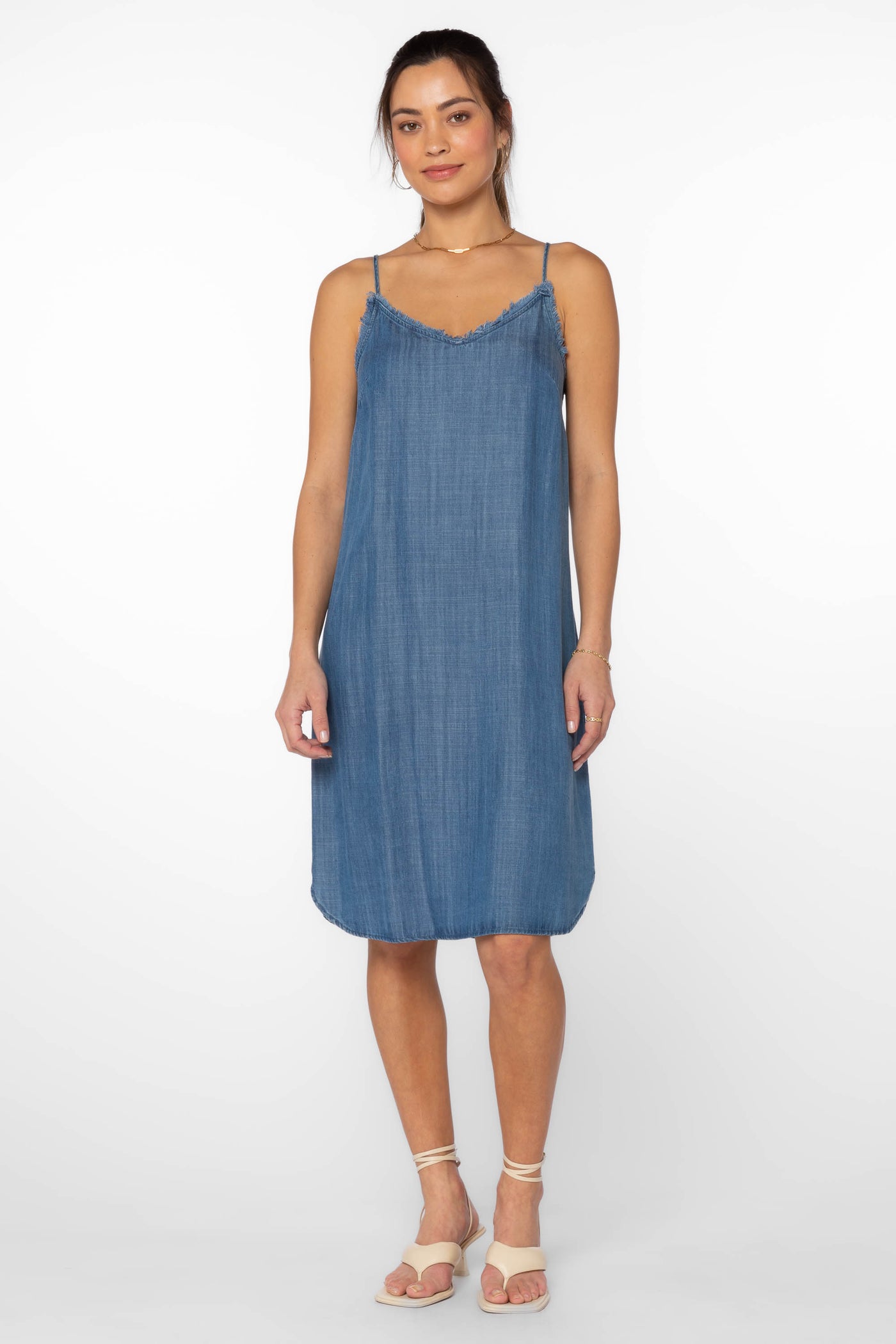 Merrit Blue Dress - Dresses - Velvet Heart Clothing
