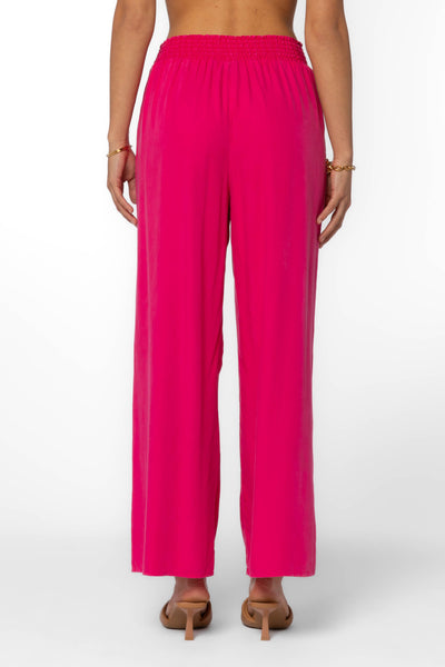 Morelia Hot Pink Pants - Bottoms - Velvet Heart Clothing