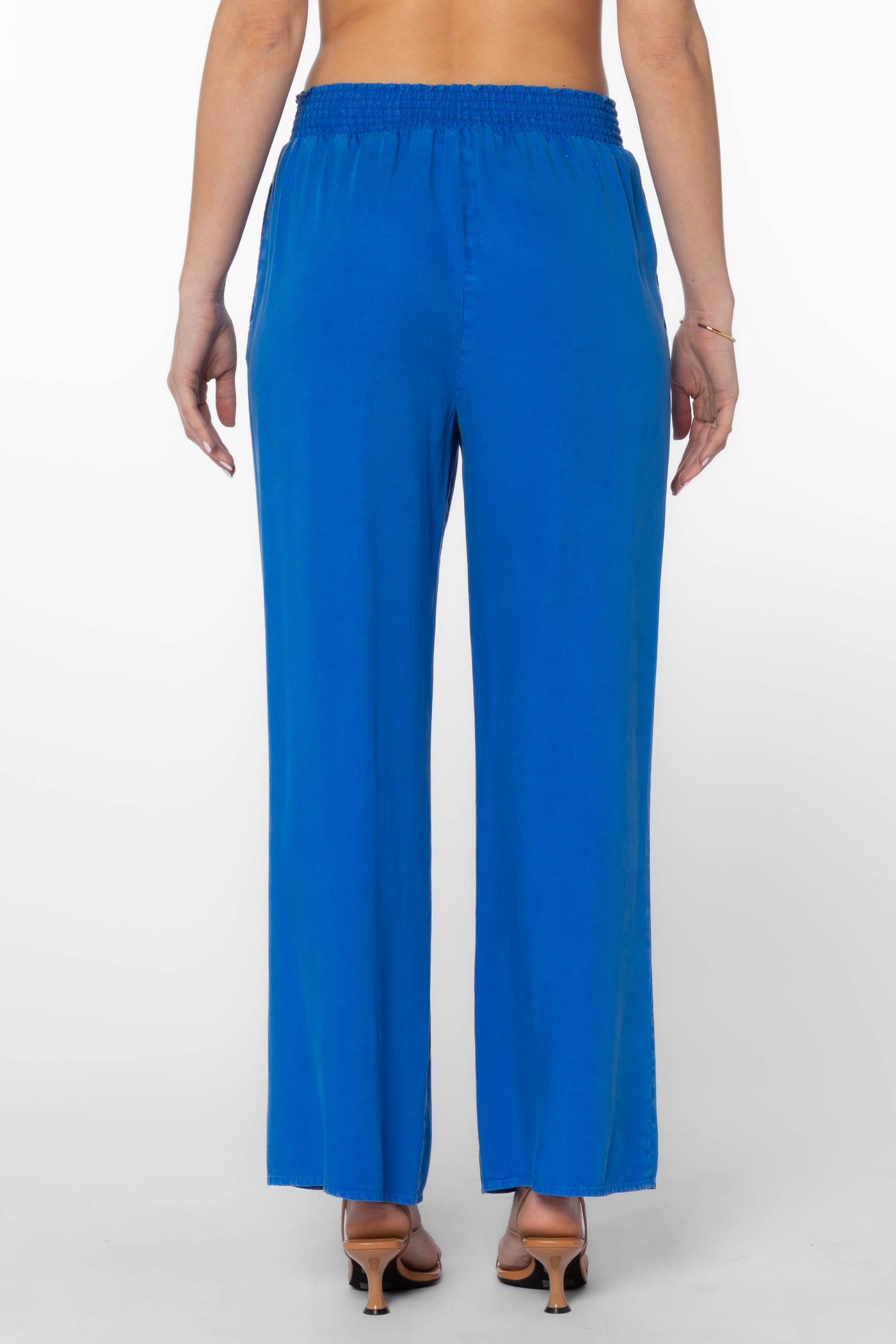 Morelia Blue Pants - Bottoms - Velvet Heart Clothing