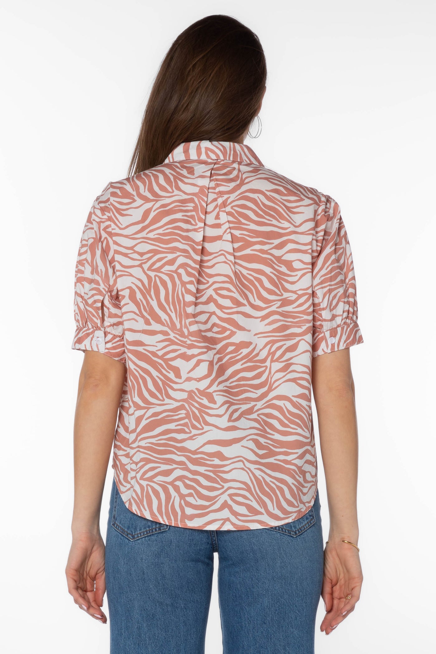Pippen Zebra Shirt - Tops - Velvet Heart Clothing