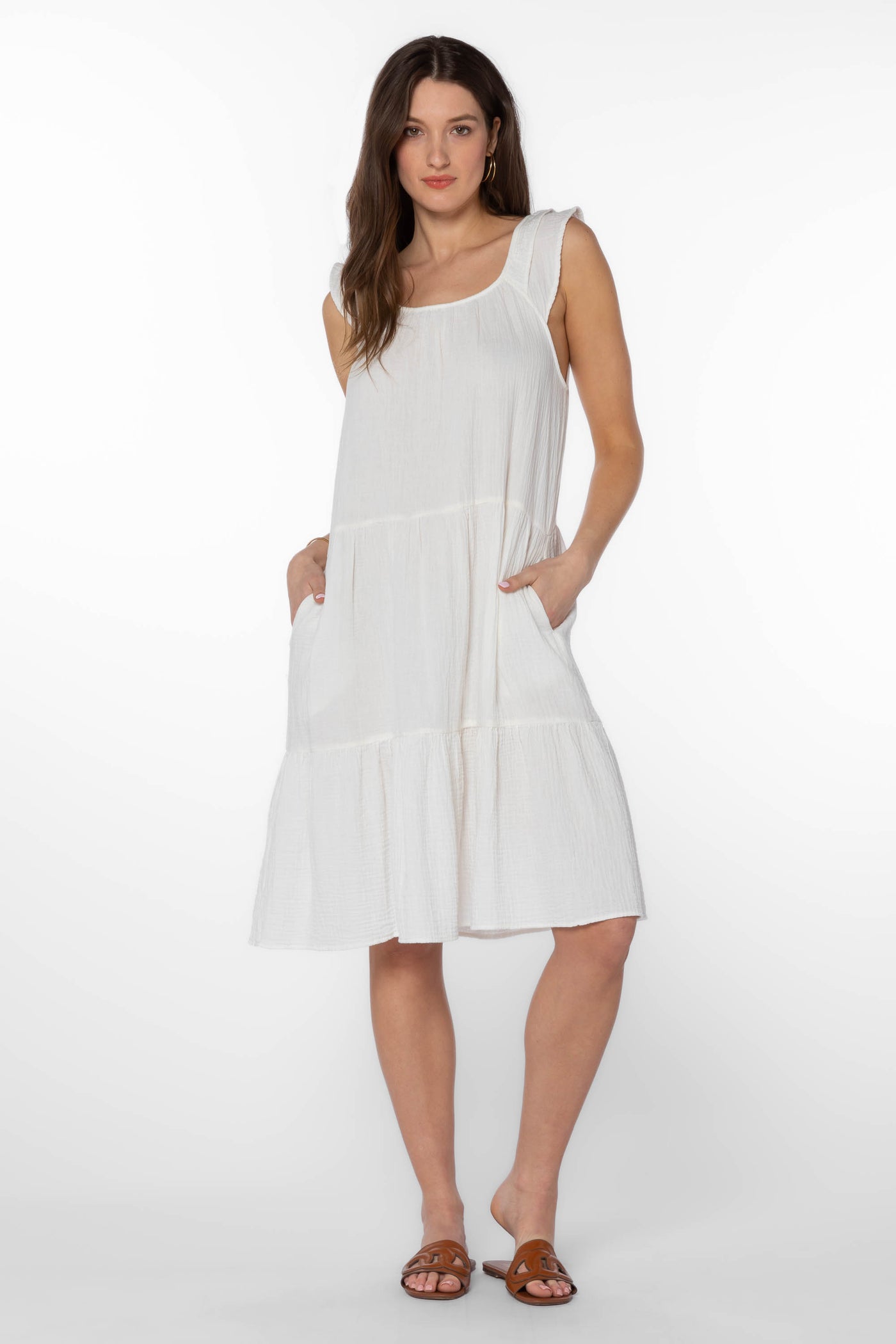 Prism White Dress - Dresses - Velvet Heart Clothing