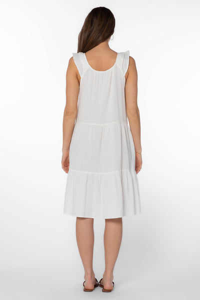 Prism White Dress - Dresses - Velvet Heart Clothing