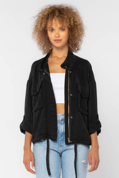 Rogue Black Jacket - Jackets & Outerwear - Velvet Heart Clothing