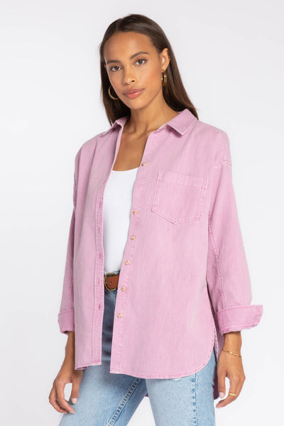 Sandy Pink Shirt - Tops - Velvet Heart Clothing