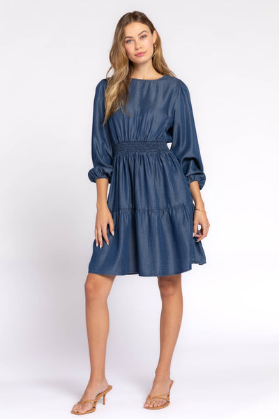 Shasta Navy Dress | Velvet Heart Clothing