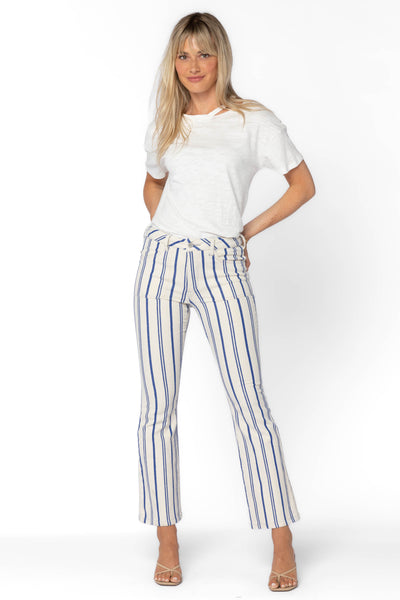 Sloane Striped Jeans - Bottoms - Velvet Heart Clothing